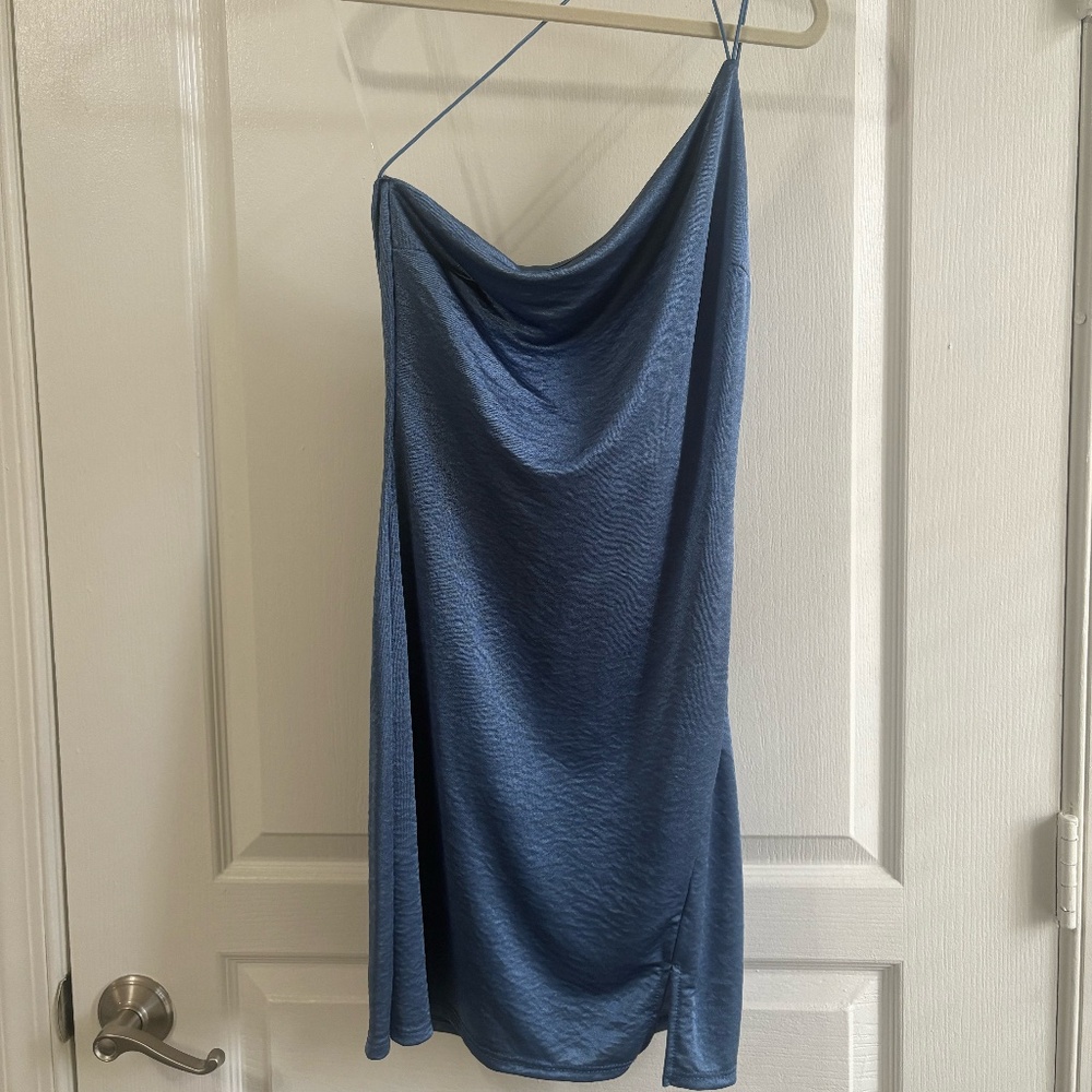 Blue Mini Dress